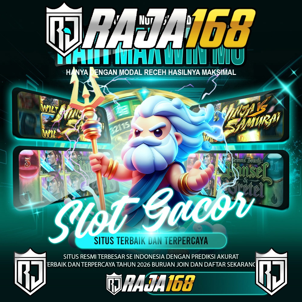 RAJA168: Link Slot Gacor 777 dengan Pilihan Game Populer dan Peluang Jackpot Menarik